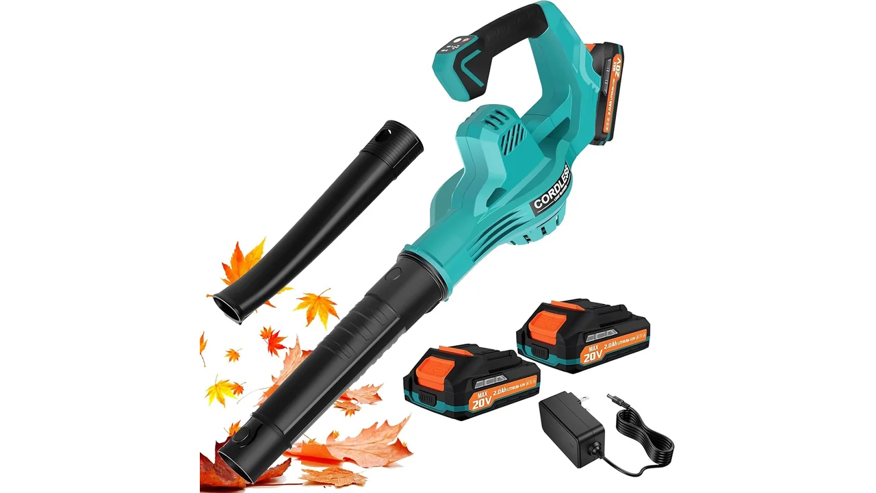 Leaf Blower Cordless, 160 MPH Battery Powered Leaf