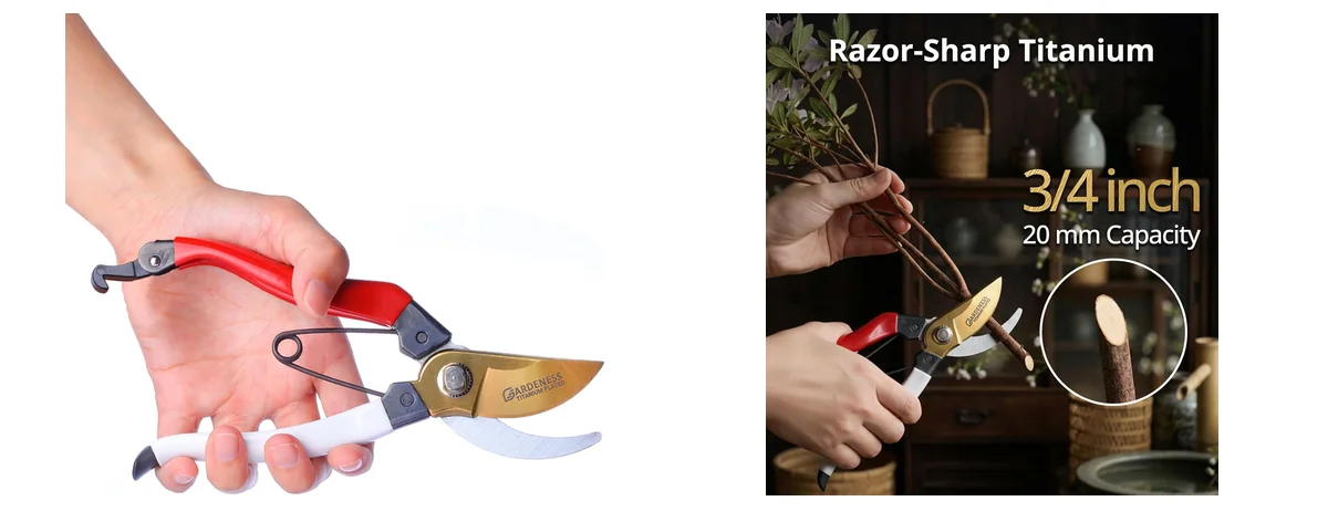 Gardeness S–M hand, titanium coated images