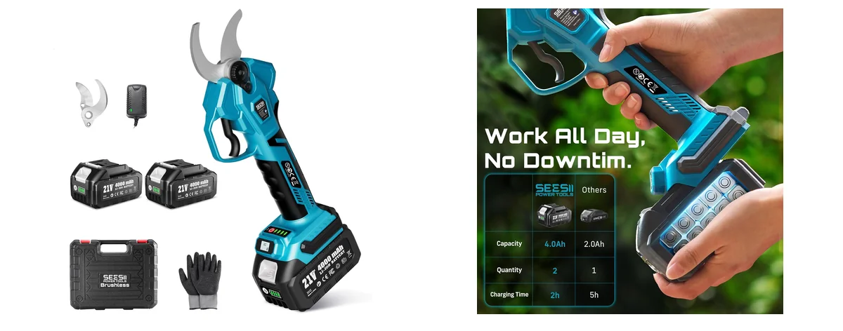Seesii 1.6'' Electric Pruner images
