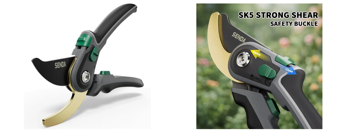 SENDA 9'' adjustable pruning shears images