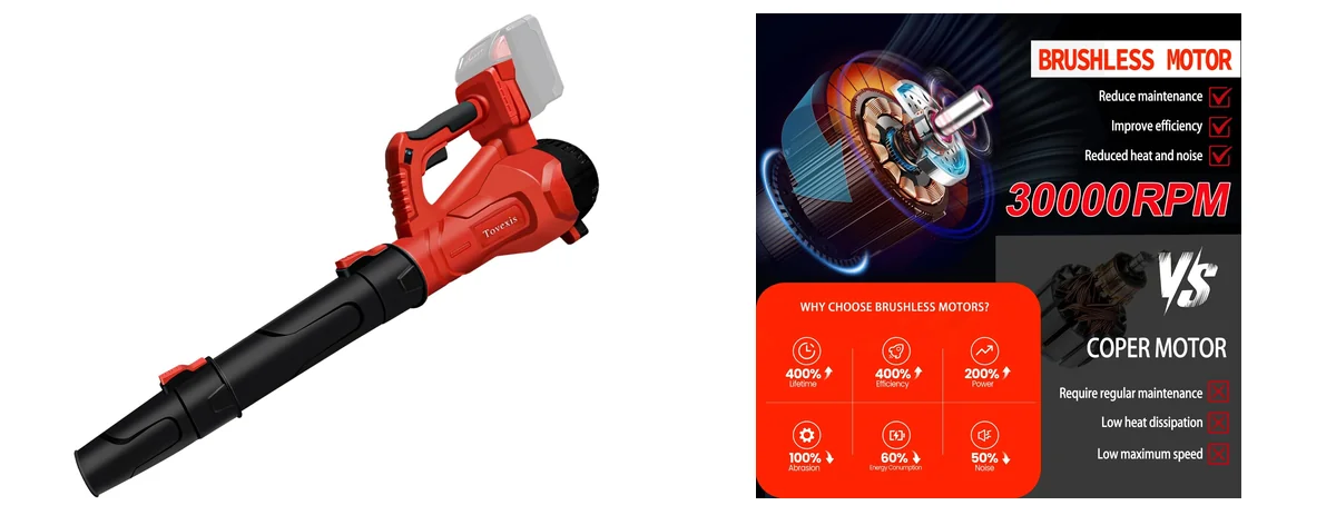 Tovexis Cordless Leaf Blower images
