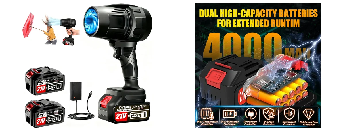 Vopot Cordless Leaf Blower images