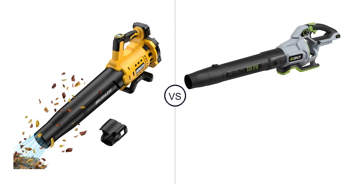 Comparison of Aenkuto Cordless Leaf Blower for DEWALT 20V and LB6500
