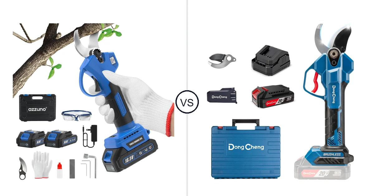 AZZUNO 1.1 Pruning Shears vs Dong Cheng DCYD35S: Best Pruning Shears