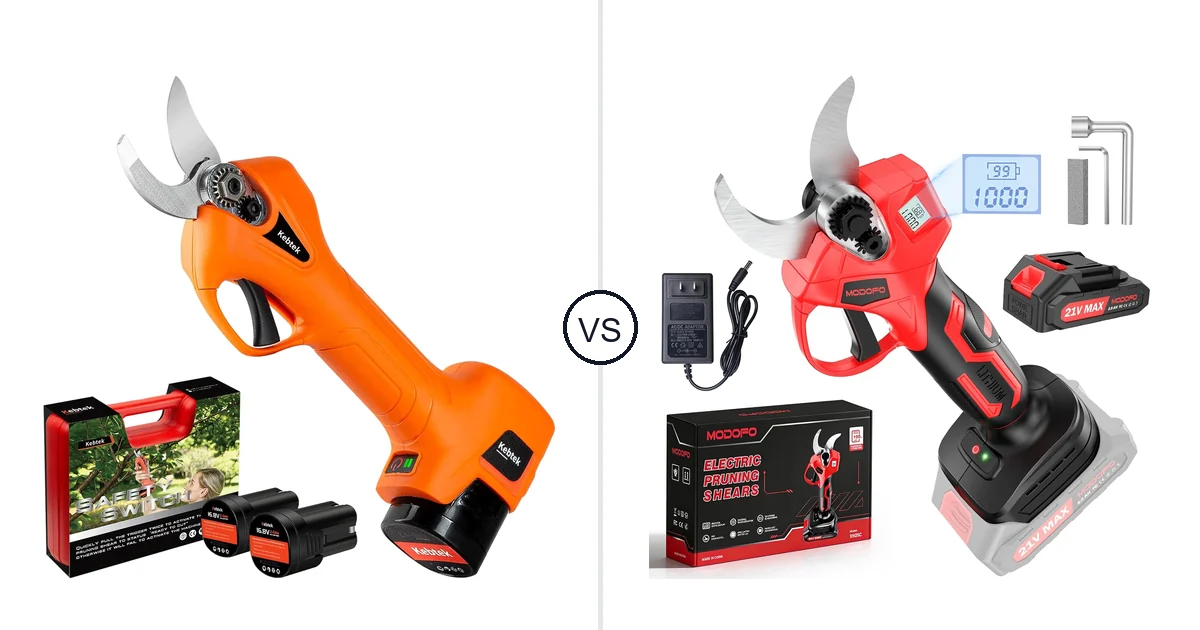‎Bbrand YDN-B007 vs MODOFO 1.4-LCD Red battery*1: Best Pruning Shear