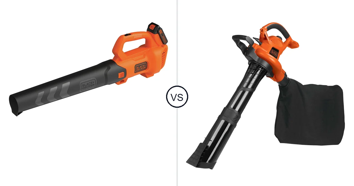 Comparison of BLACK+DECKER BCBL700D1 and BLACK+DECKER BV6000