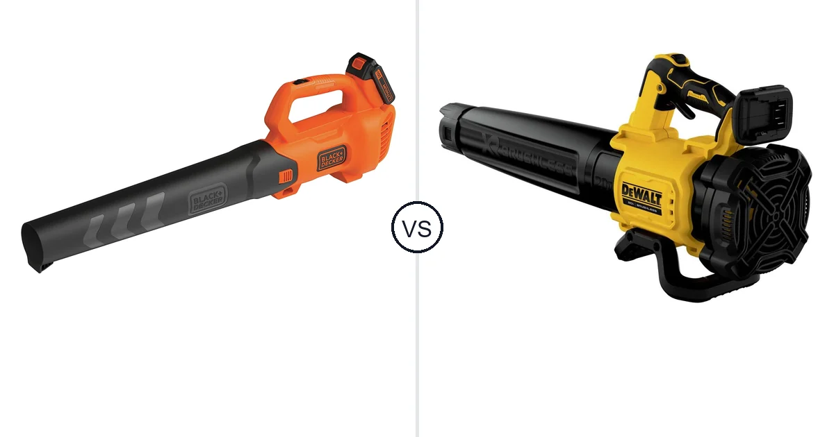 Comparison of BLACK+DECKER BCBL700D1 and DEWALT DCBL722B