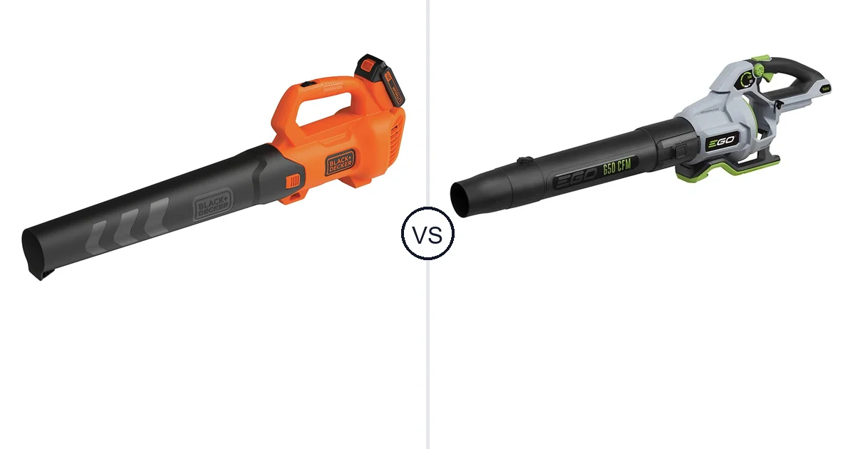 Comparison of BLACK+DECKER BCBL700D1 and EGO Power+ Leaf Blower