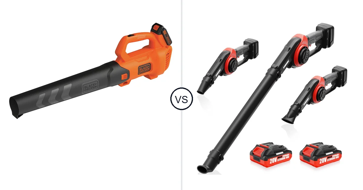 Comparison of BLACK+DECKER BCBL700D1 and EWORK EK-DLB21A-2MR