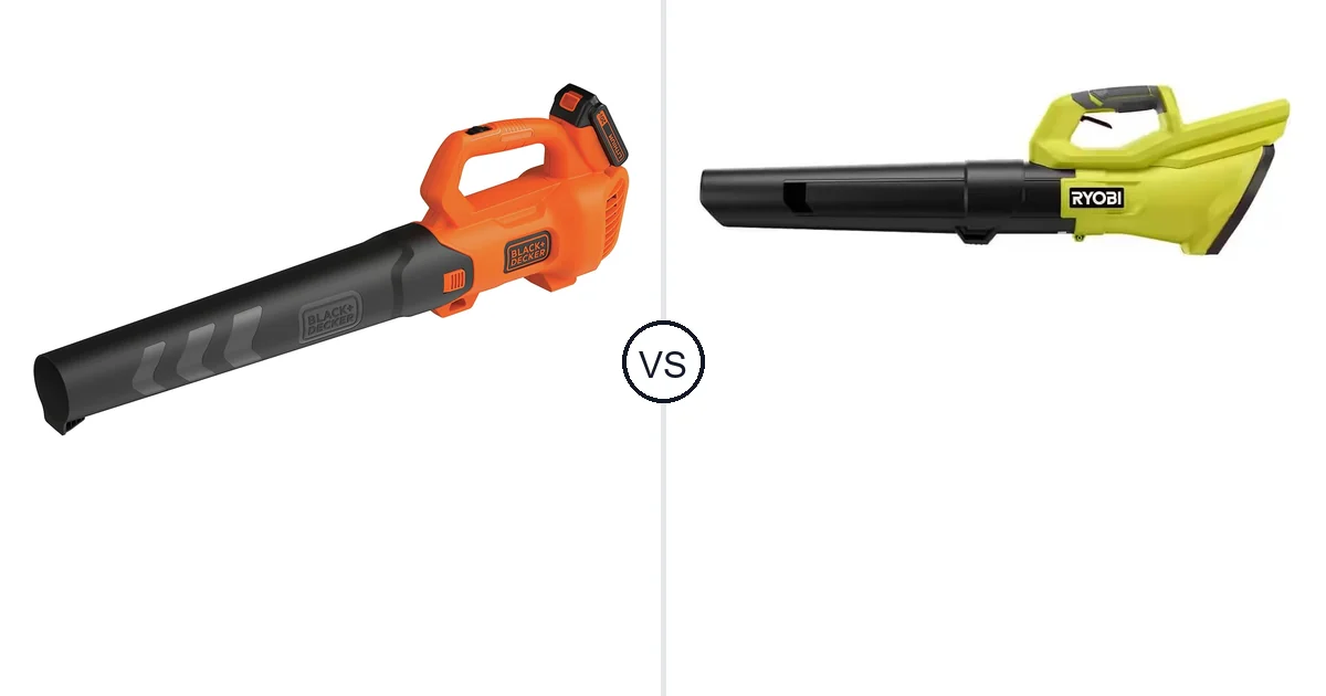 Comparison of BLACK+DECKER BCBL700D1 and RYOBI RY40LB01B
