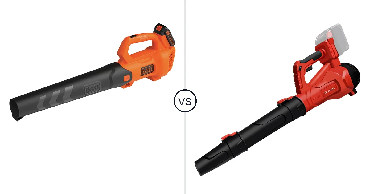 Comparison of BLACK+DECKER BCBL700D1 and Tovexis Cordless Leaf Blower