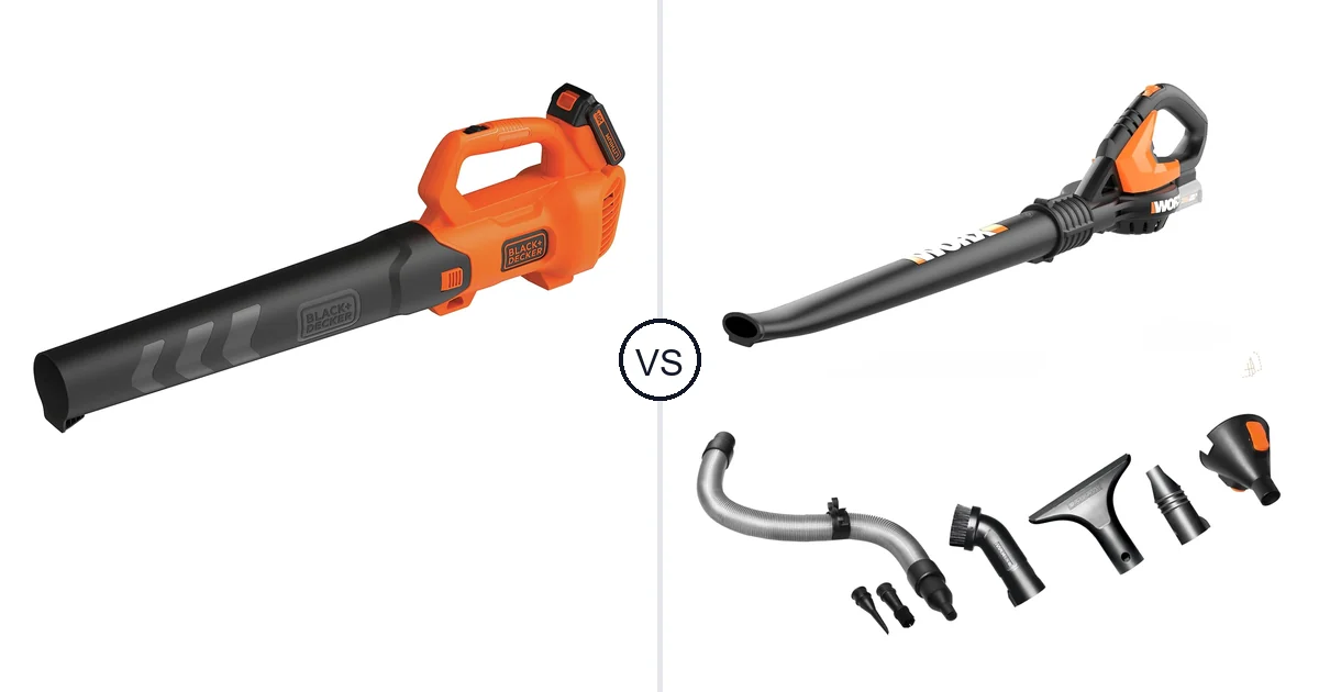 Comparison of BLACK+DECKER BCBL700D1 and WORX WG545