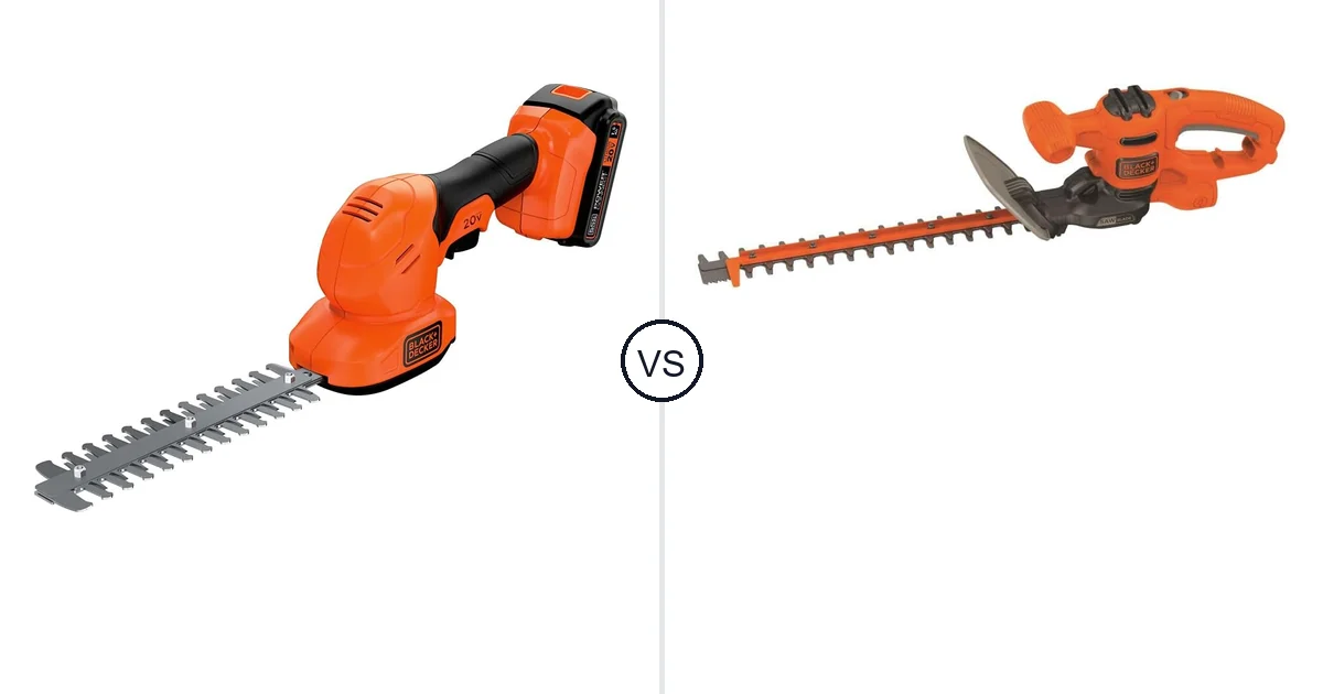 BLACK+DECKER BCSS820C1 vs BLACK+DECKER BEHTS125: Key Differences