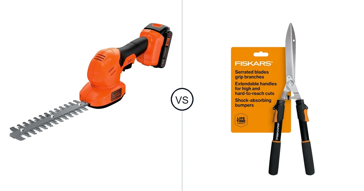 BLACK+DECKER BCSS820C1 vs Fiskars Extendable: Which Should You Buy?