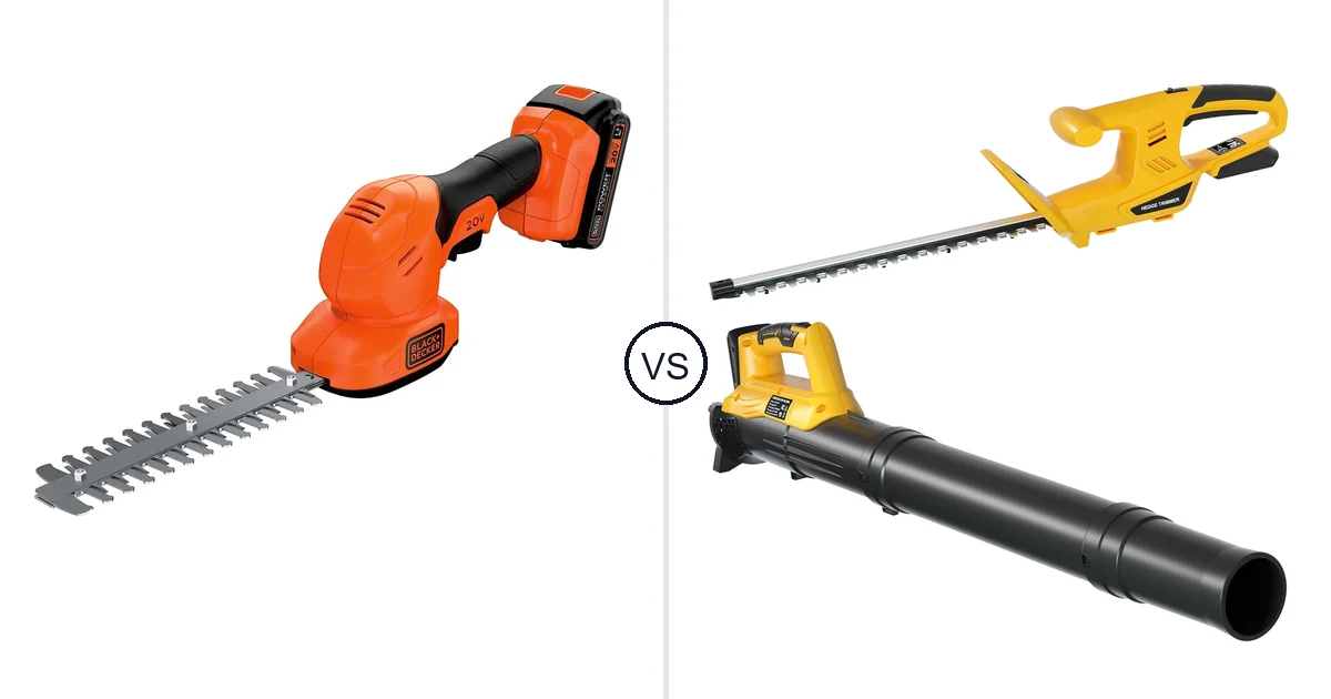 BLACK+DECKER BCSS820C1 vs Houselife Cordless Hedge: Key Differences