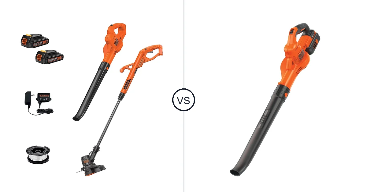 Comparison of BLACK+DECKER LCC222 and BLACK+DECKER LSW40C