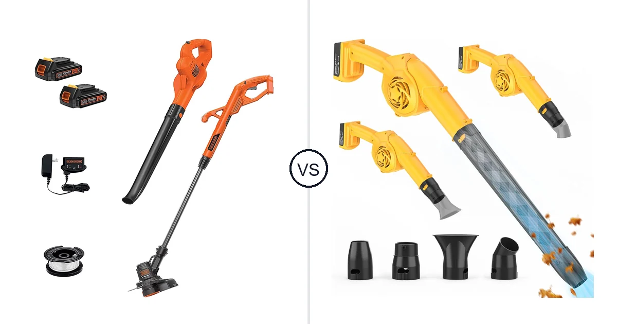 BLACK+DECKER LCC222 vs Denqir Leaf Blower: Which Should You Buy?
