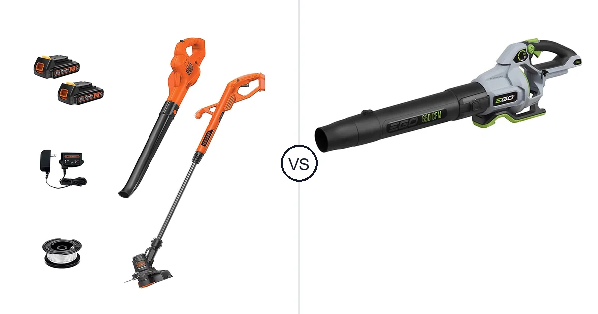BLACK+DECKER LCC222 vs EGO Power+ Leaf Blower: Key Differences