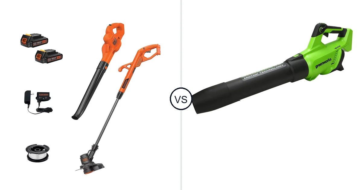 BLACK+DECKER LCC222 vs Greenworks 40V: Key Differences