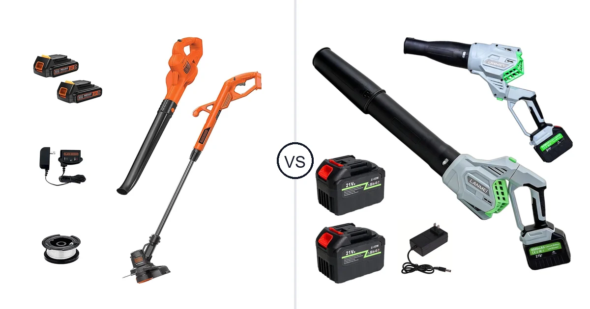 BLACK+DECKER LCC222 vs LANMEI 146MPH: Key Differences