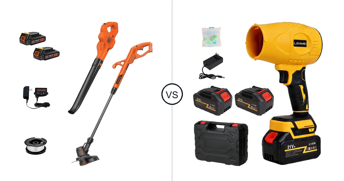 Comparison of BLACK+DECKER LCC222 and LANMEI 21V