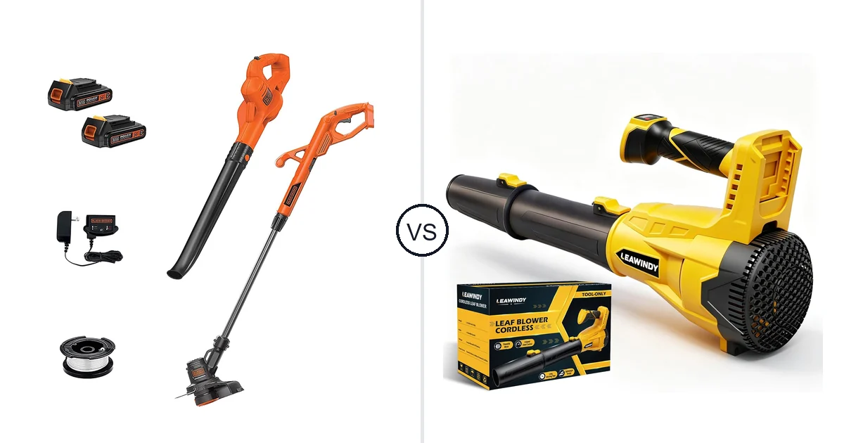 BLACK+DECKER LCC222 vs LEAWINDY LEAWINDY005: Which Should You Buy?