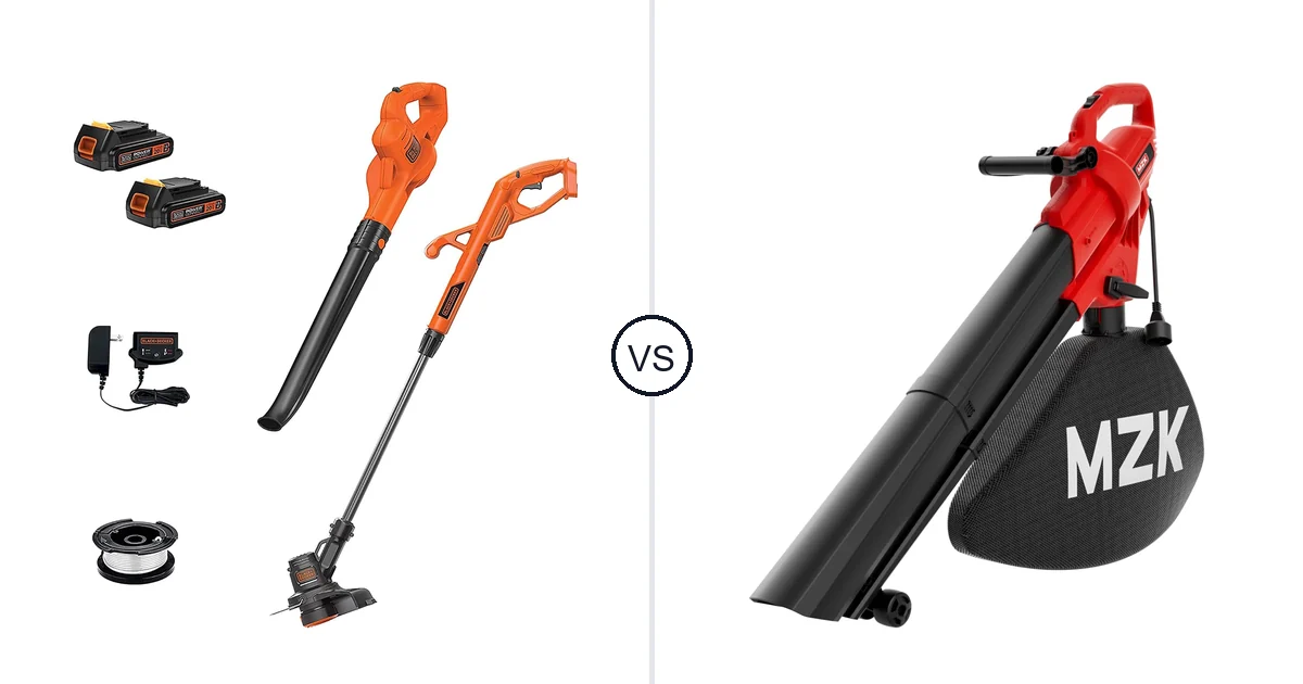 BLACK+DECKER LCC222 vs MZK 1712: Vacuum Comparison