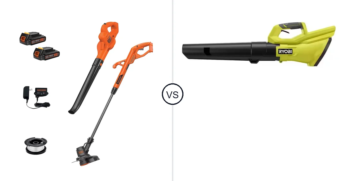 BLACK+DECKER LCC222 vs RYOBI RY40LB01B: Key Differences