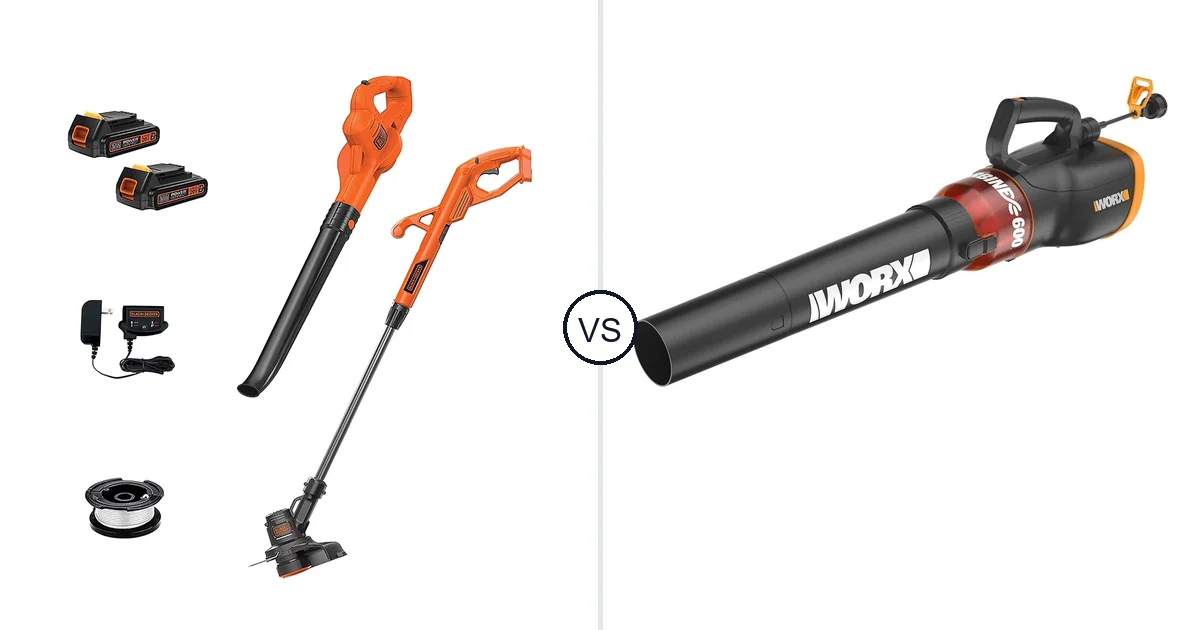BLACK+DECKER LCC222 vs WORX WG520: Which Should You Buy?