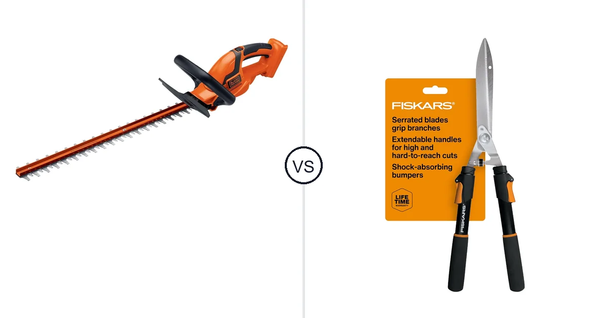 BLACK+DECKER LHT2436B vs Fiskars Extendable: Which Should You Buy?