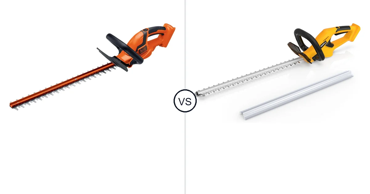 BLACK+DECKER vs HEINPRO Cordless: Which Hedge Trimmer Should You Buy?