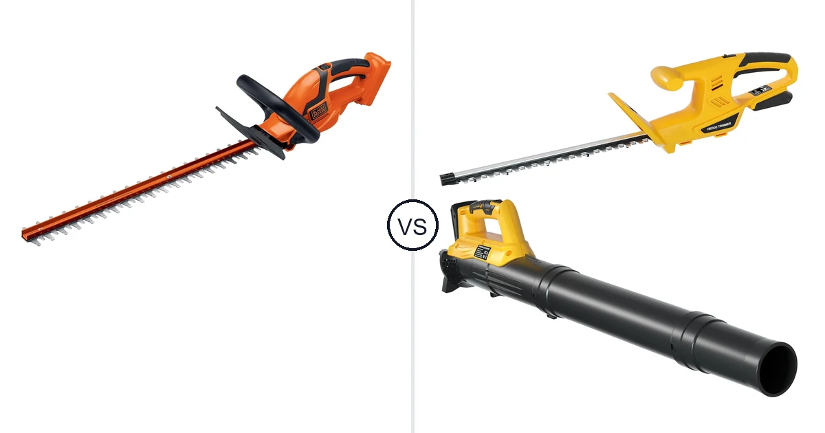 BLACK+DECKER LHT2436B vs Houselife Cordless Hedge Trimmer Comparison