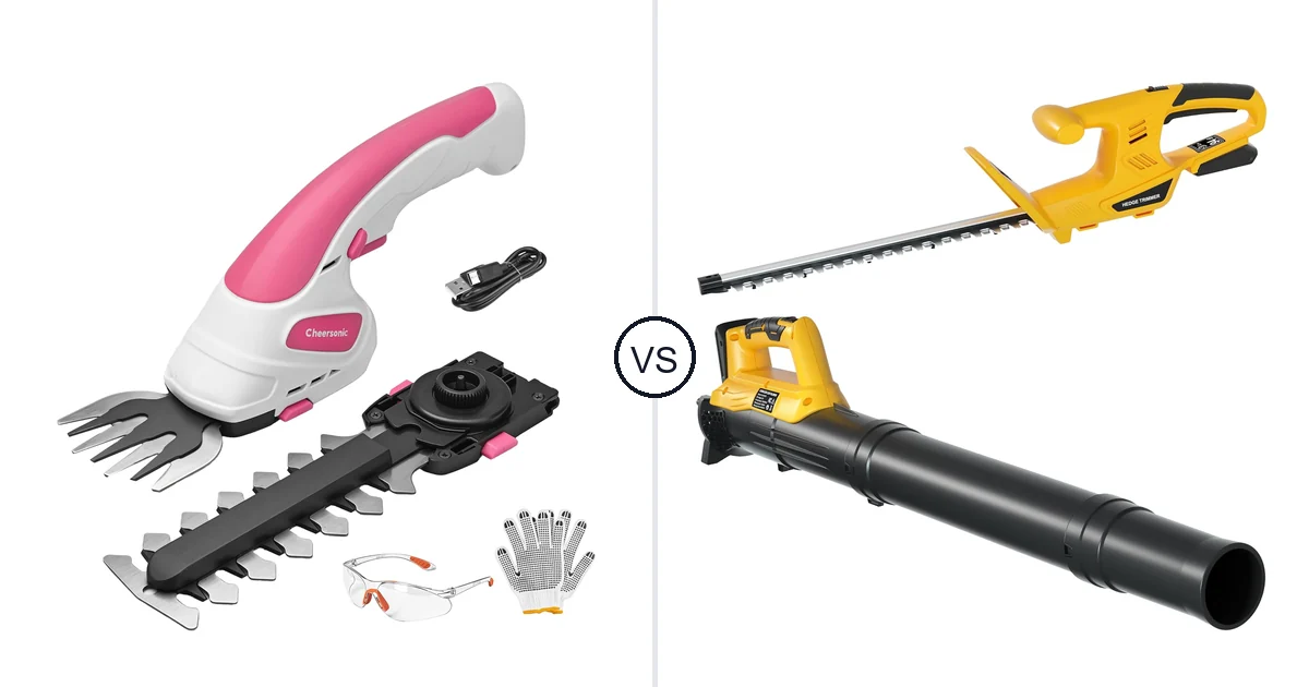 CHEERSONIC Cordless Grass vs Houselife Cordless Hedge: Key Differences