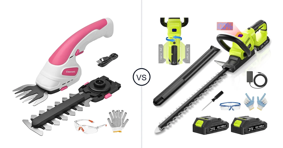 CHEERSONIC Cordless Grass vs VOERJIA 3000RPM: Which Should You Buy?