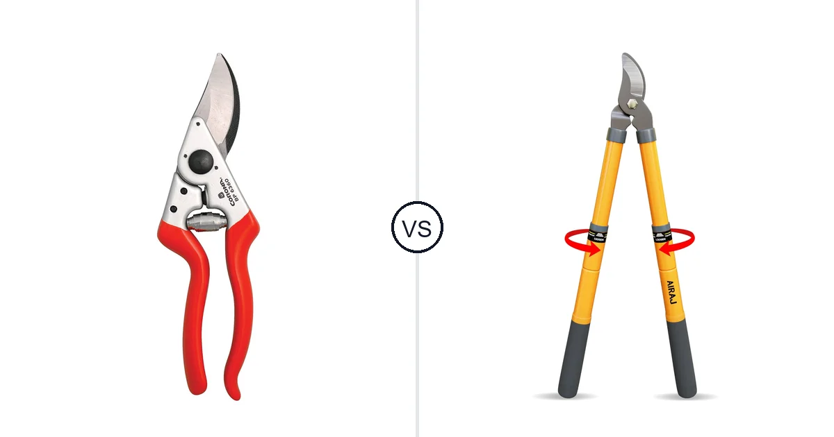 Corona Bypass vs AIRAJ 16-24: Hand Pruner Loppers vs