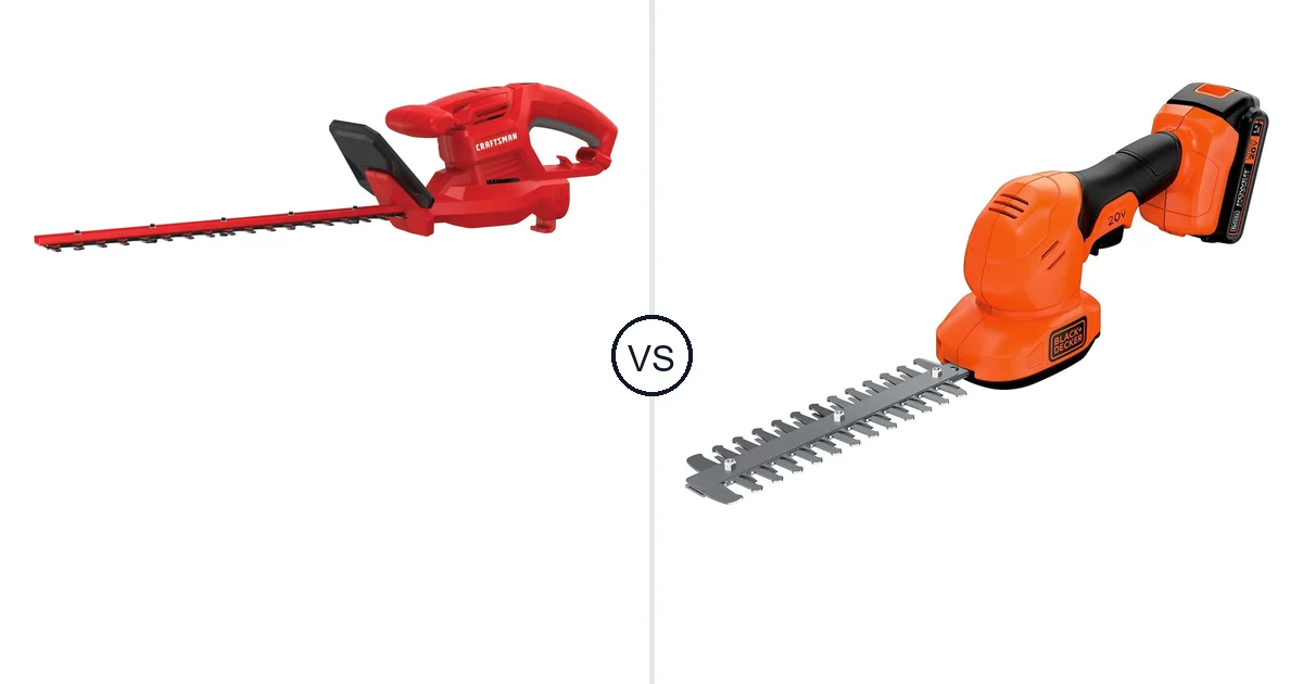 CRAFTSMAN CMEHT150 vs BLACK+DECKER BCSS820C1: Key Differences