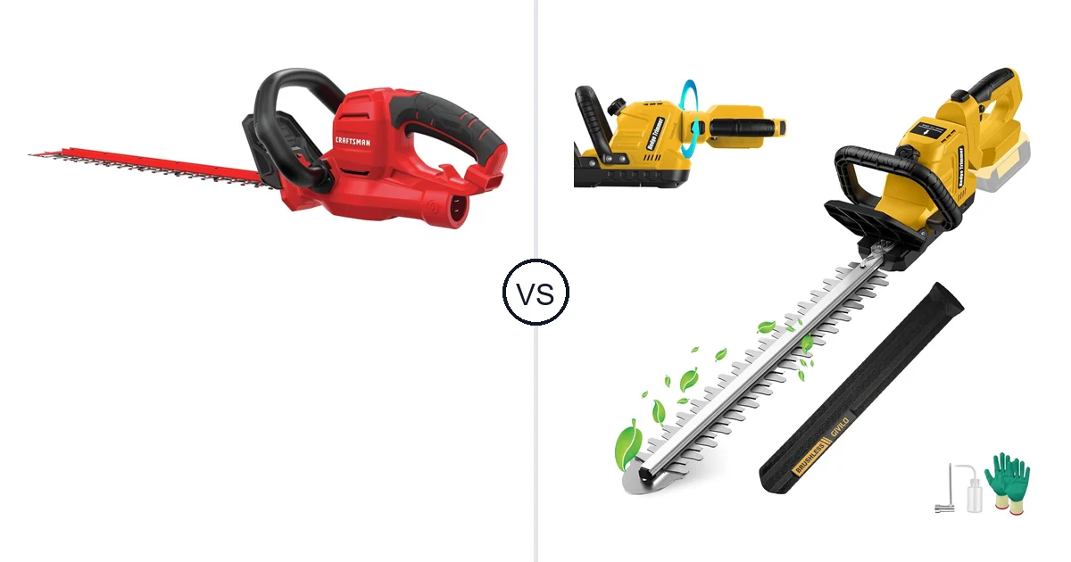 CRAFTSMAN CMEHTS8022 vs Givilo: Best Hedge Trimmer for You?