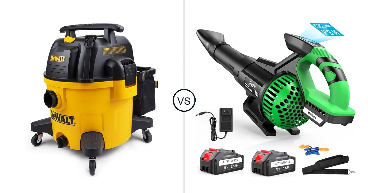 DEWALT 9 Gallon vs DEJUNPIOOL CFM/180: Best Vacuum for Your Needs
