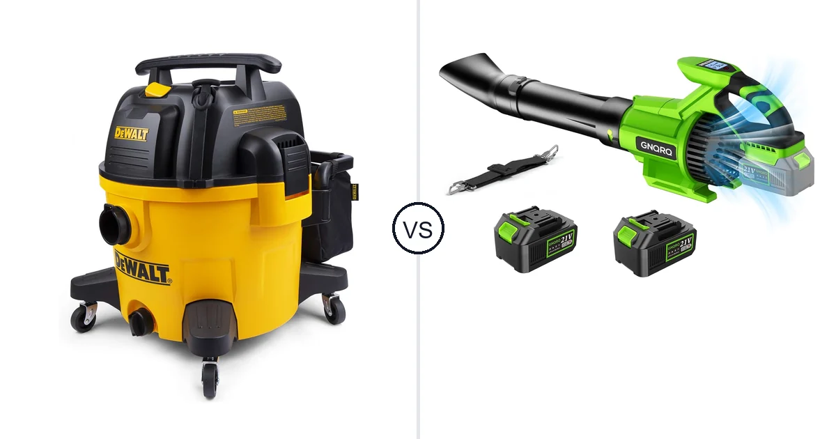 Comparison of DEWALT 9 Gallon Wet/Dry VAC and GNQRQ CLB-001