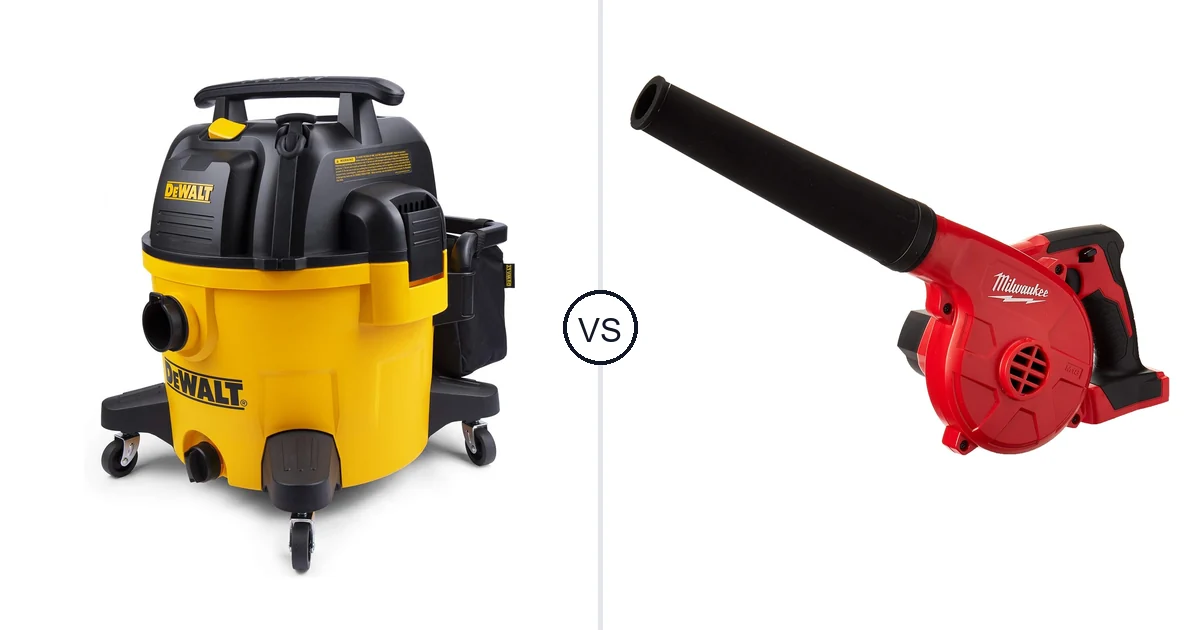 Comparison of DEWALT 9 Gallon Wet/Dry VAC and Milwaukee 0884-20