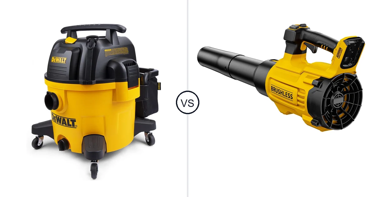 Comparison of DEWALT 9 Gallon Wet/Dry VAC and PWOKVEC CFM/125