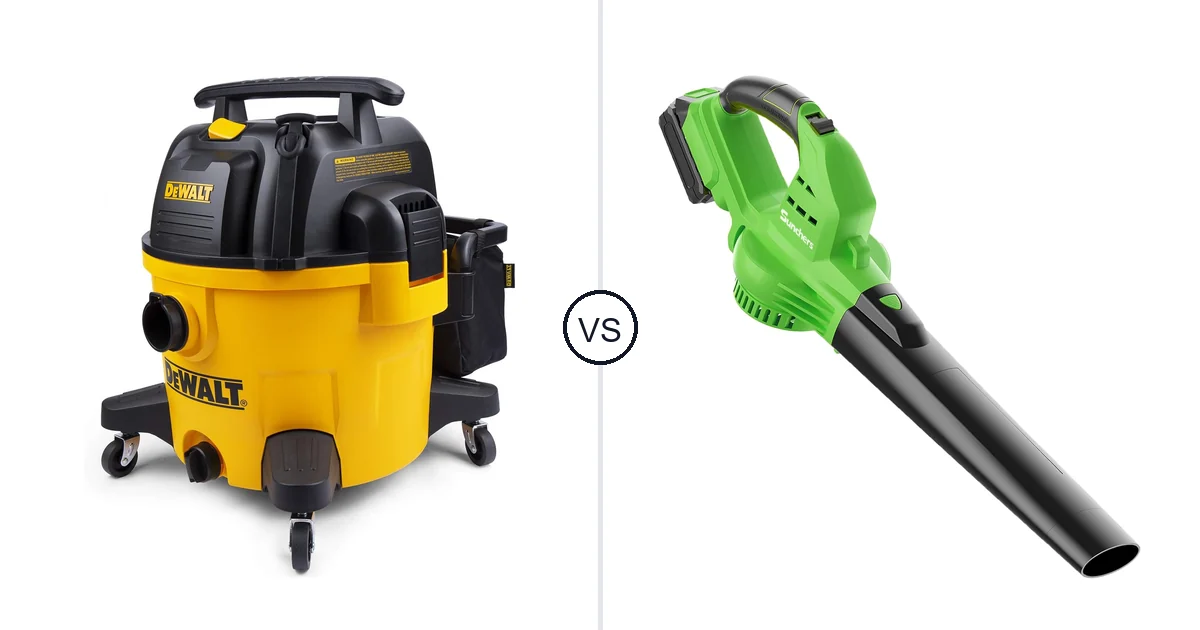 Comparison of DEWALT 9 Gallon Wet/Dry VAC and sunchers lbto