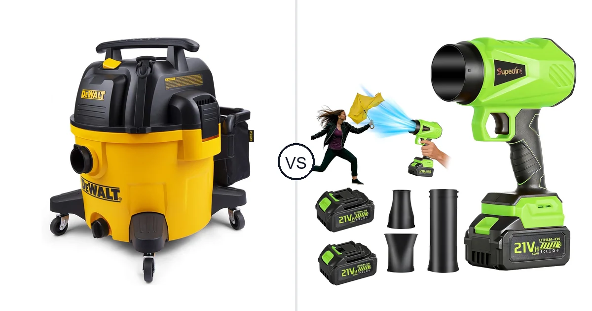 DEWALT 9 Gallon Wet/Dry VAC vs SUPEAIR 667667: Best Vacuum for Your