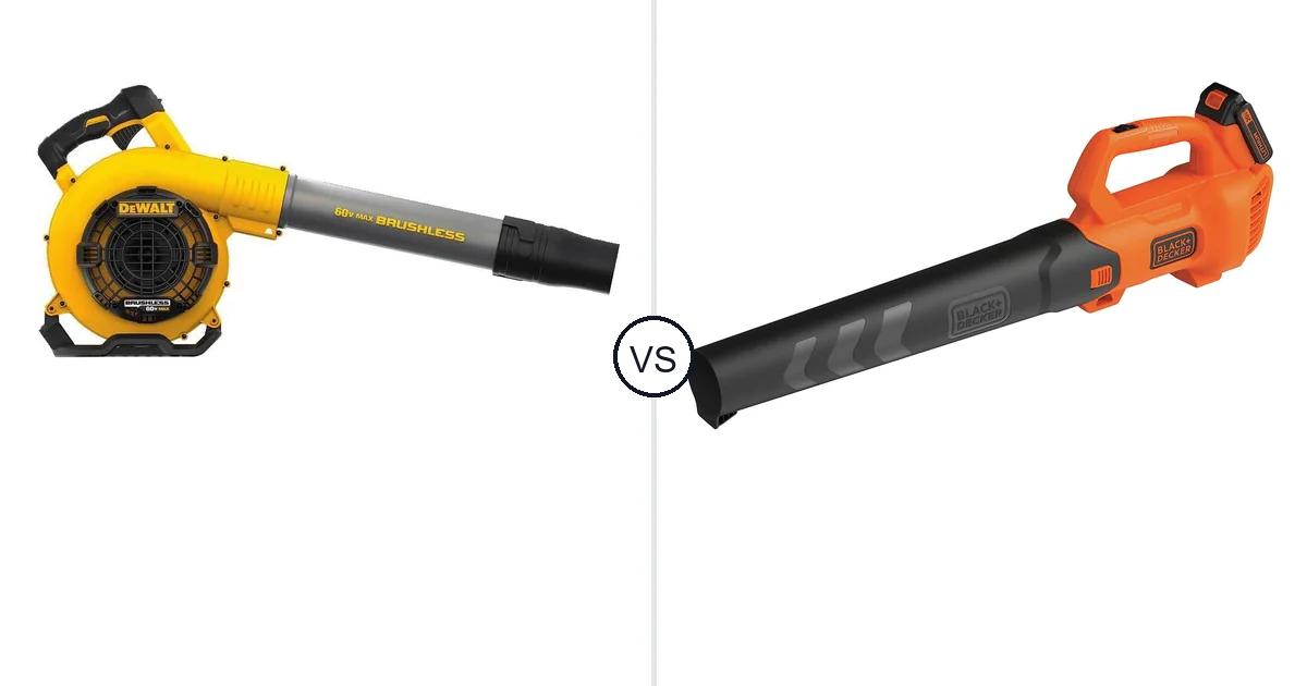 Comparison of DEWALT DCBL770B and BLACK+DECKER BCBL700D1