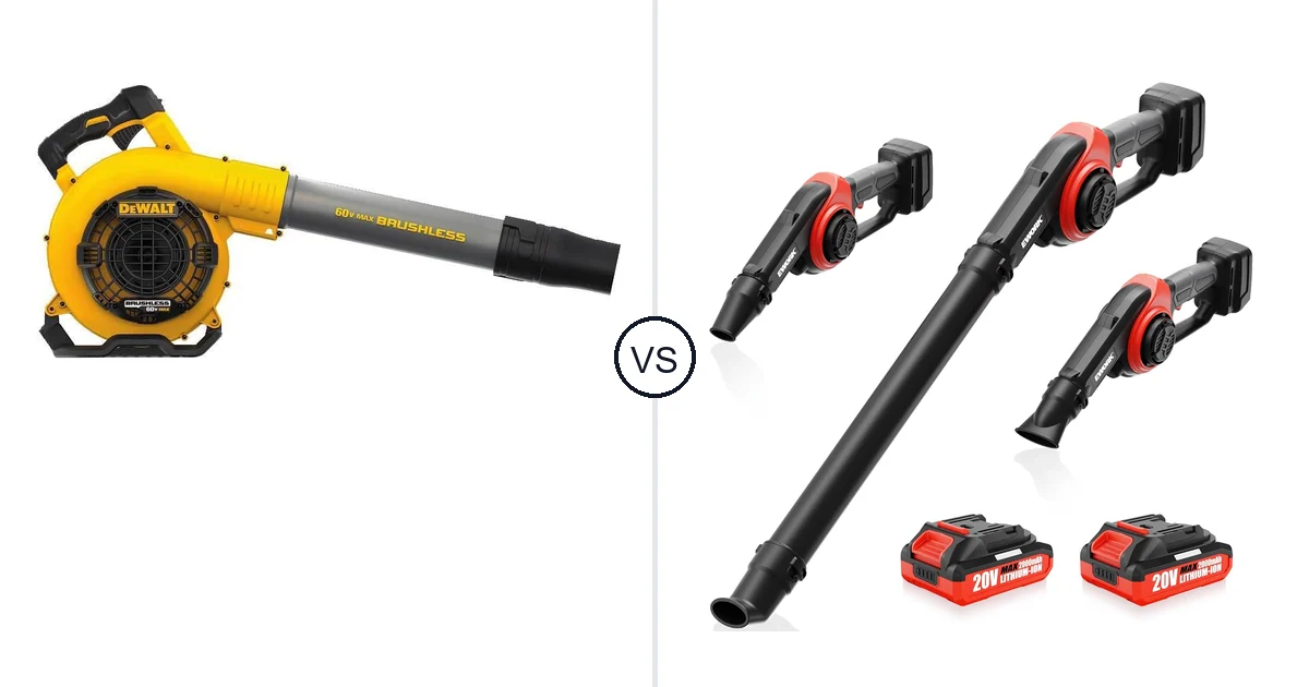 Comparison of DEWALT DCBL770B and EWORK EK-DLB21A-2MR