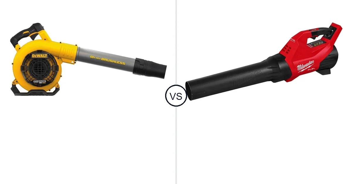 Comparison of DEWALT DCBL770B and Milwaukee 3017-20