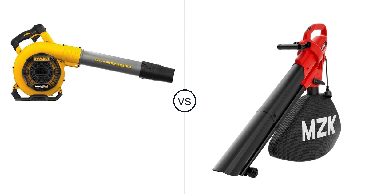 Comparison of DEWALT DCBL770B and MZK 1712