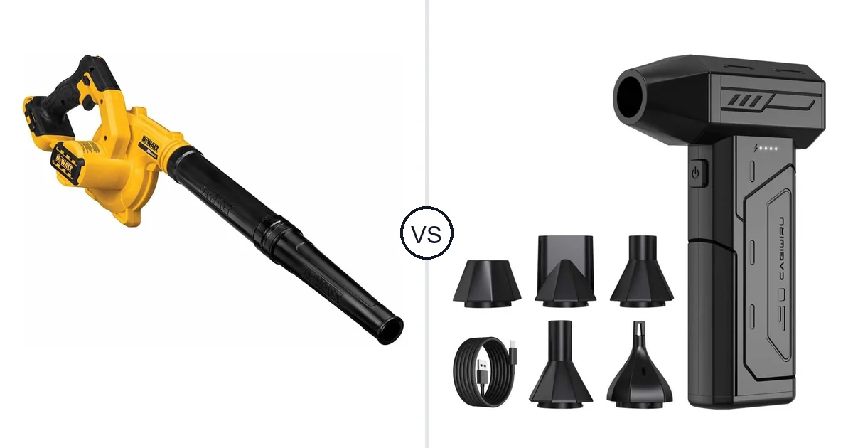 Comparison of DEWALT DCE100B and CAGIWIRU W20F