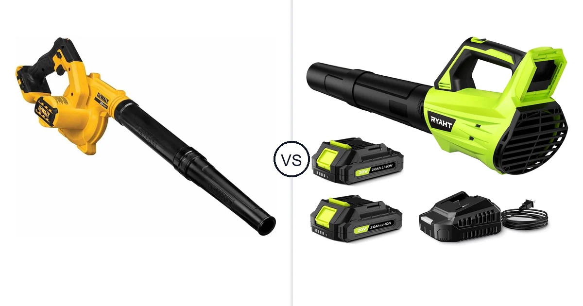 Comparison of DEWALT DCE100B and RYAHT DD8179