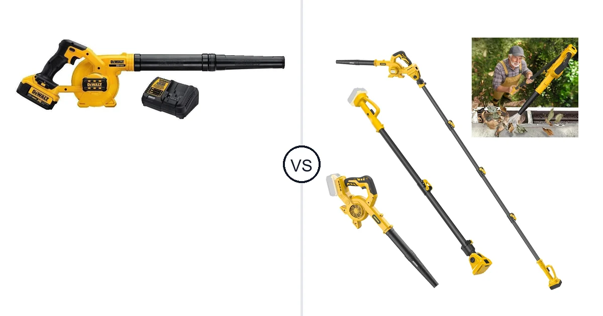 DEWALT DCE100M1 vs ADOTOCAM GZCYJ: Leaf Blower Comparison (Key